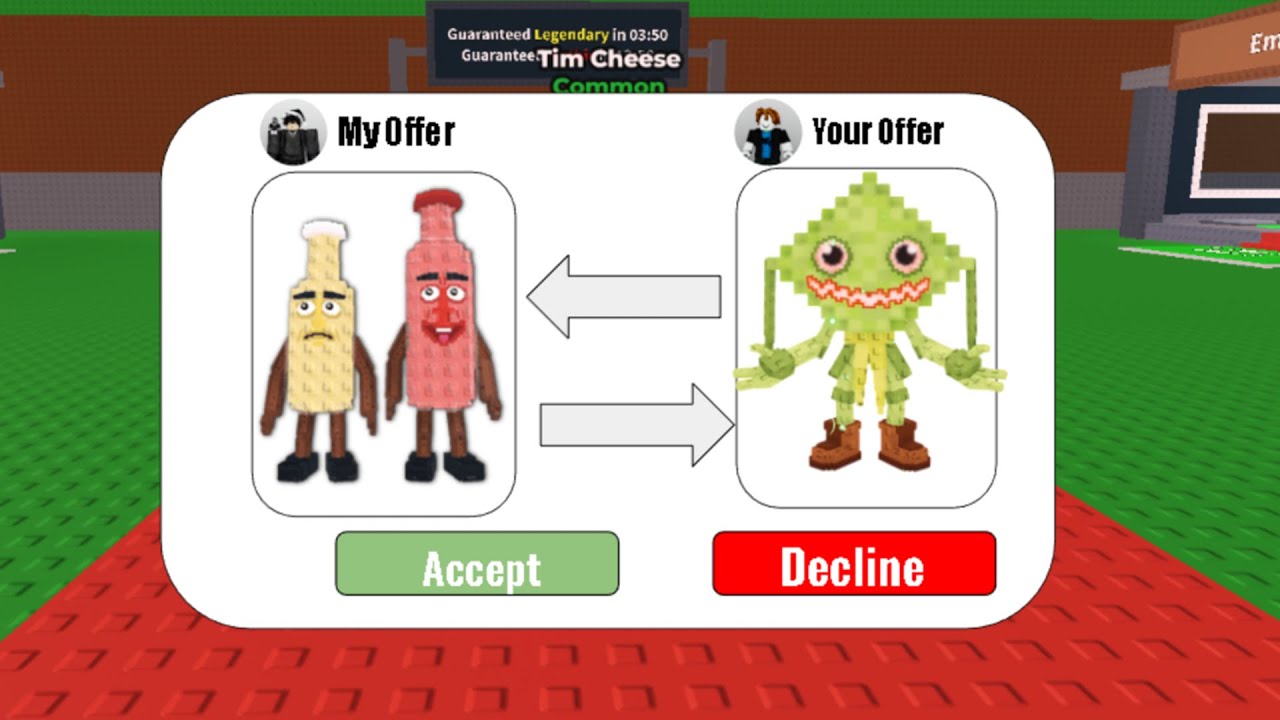 Trading With Veiwers In Steal A Brainrot