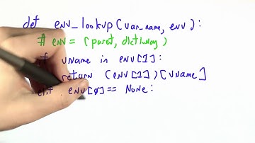 Environment Needs - Programming Languages