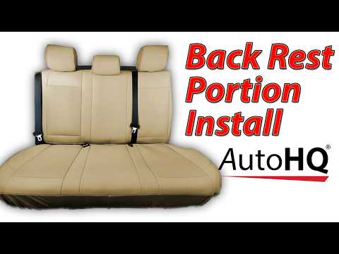 Rear row installation video