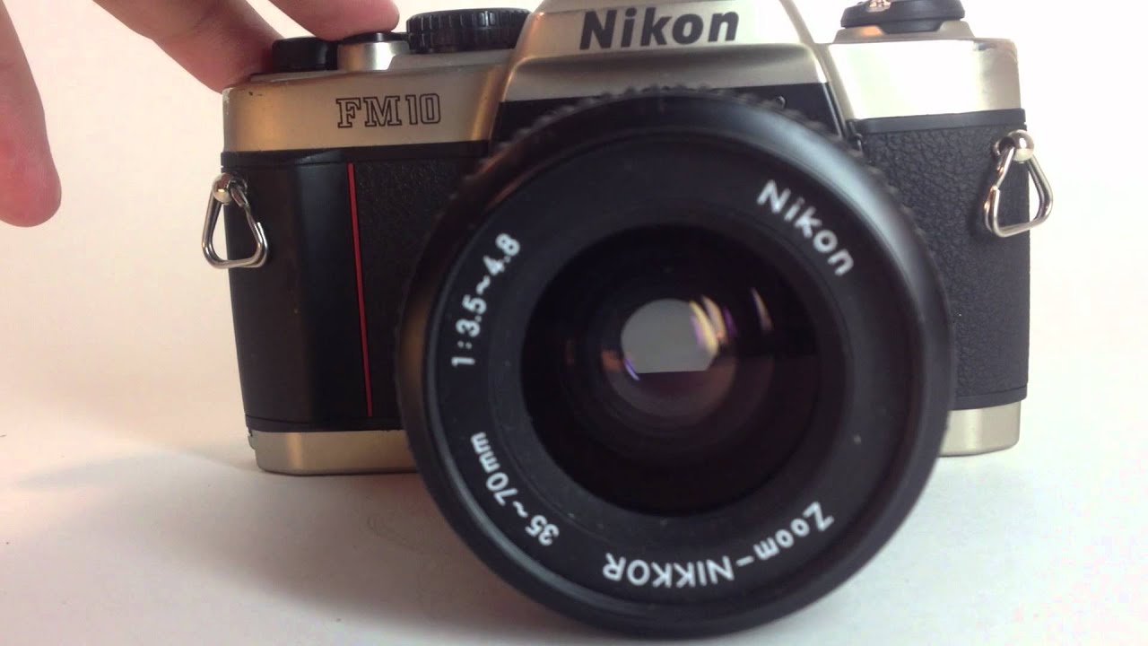 Nikon FM10 Manual Film Camera - YouTube