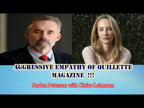 Jordan Peterson - Aggressive empathy of Quillette magazine !! Claire Lehmann