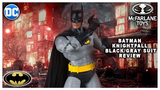 McFarlane DC Multiverse Batman Knightfall Black and Gray 7” Action Figure Review | McFarlane Toys