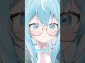 入学式でメガネっ娘のメガネが取れた 【#vtuber #shorts #譜熊りうね】