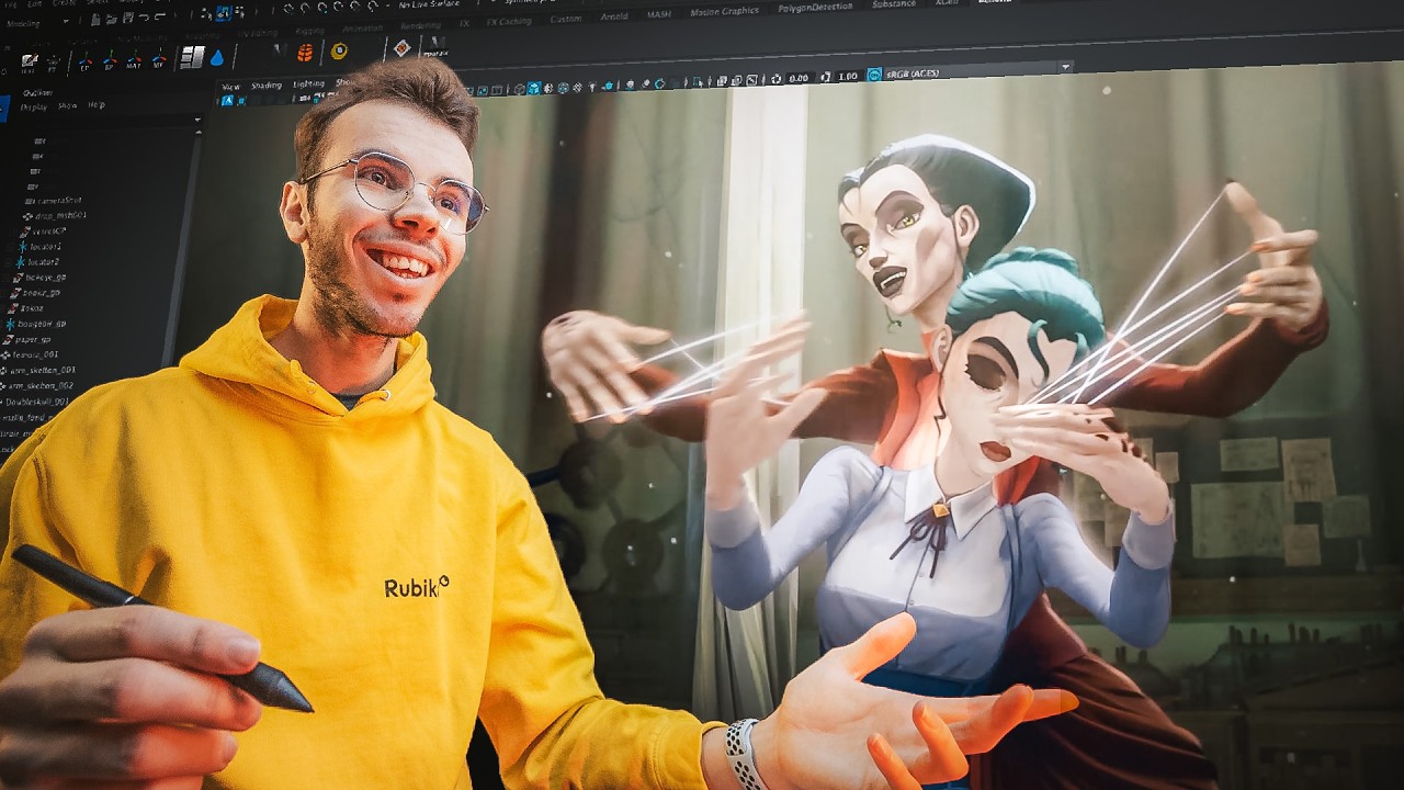 Le VRAI niveau en école d'animation (c'est bluffant)