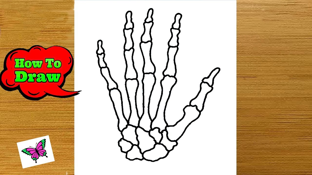 How To Draw A Skeleton Hand: A Step-by-Step Art Tutorial – Artlex