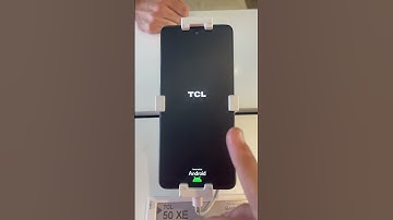 TCL 50 XE stuck on boot screen..￼