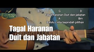 Chord Gitar Tagal Haranan Duit dan Jabatan | viral tiktok