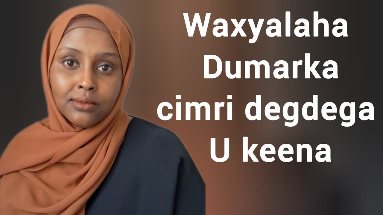 Cimri degdega dumarka waxa keena