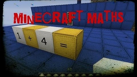 Minecraft Maths Map