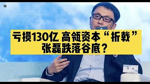 虧損130億，高瓴資本「折戟」，張磊跌落谷底？ - 天天要聞