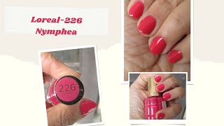 Loreal Nailpaint- 226 Nymphea