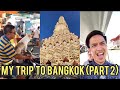 My Trip to BANGKOK (Floating Market, Wat Arun, Khao San Road &amp; Eat Insects) - Part 2