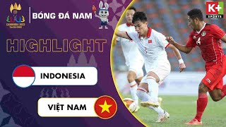 U22 INDONESIA - U22 VIỆT NAM | PHÚT BÙ GIỜ ĐÁNG TIẾC, LỢI THẾ ĐÁNH MẤT | BÓNG ĐÁ NAM SEA GAMES 32