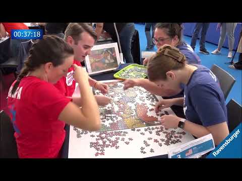 Highlights Teams final - World Jigsaw Puzzle Championship - WJPC 2023