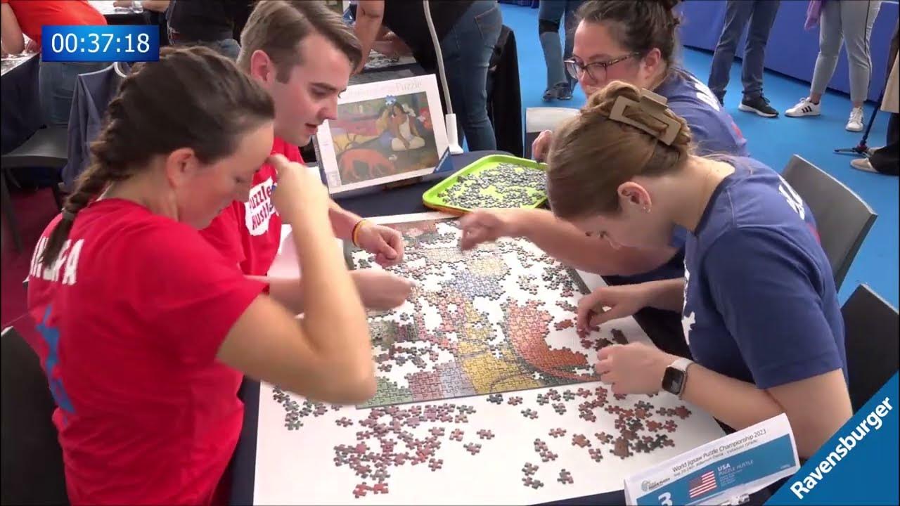Highlights Teams final World Jigsaw Puzzle Championship WJPC 2023