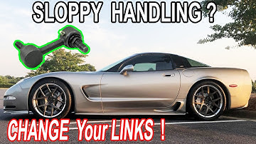 C5 Corvette Sway Bar End Link Replacement (Tighten up your 20 Year Old Suspension!)
