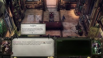 Rogue Trader - Meeting with the Lord Inquisitor