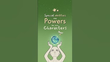 special ability and power ideas for your characters, part 4 🪑#writing #art #oc #originalcharacter