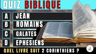 Quiz Biblique | Testez vos connaissances sur la Bible | Jeux Biblique Questions en FRANCAIS