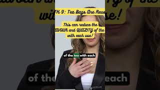 🍵 The TRUTH about REUSING TEA BAGS! 😲🍵 #tea #reuse #shorts