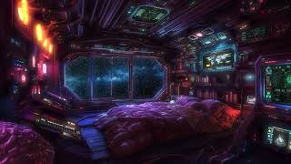 Starship Ambience for Relaxation | Sleeping Better with Cosmic White Noise and Universe ASMR