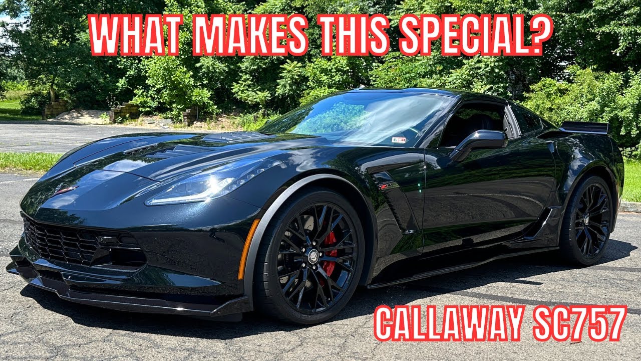 What It's Like To Drive The 757 HP Callaway Corvette Z06 - YouTube