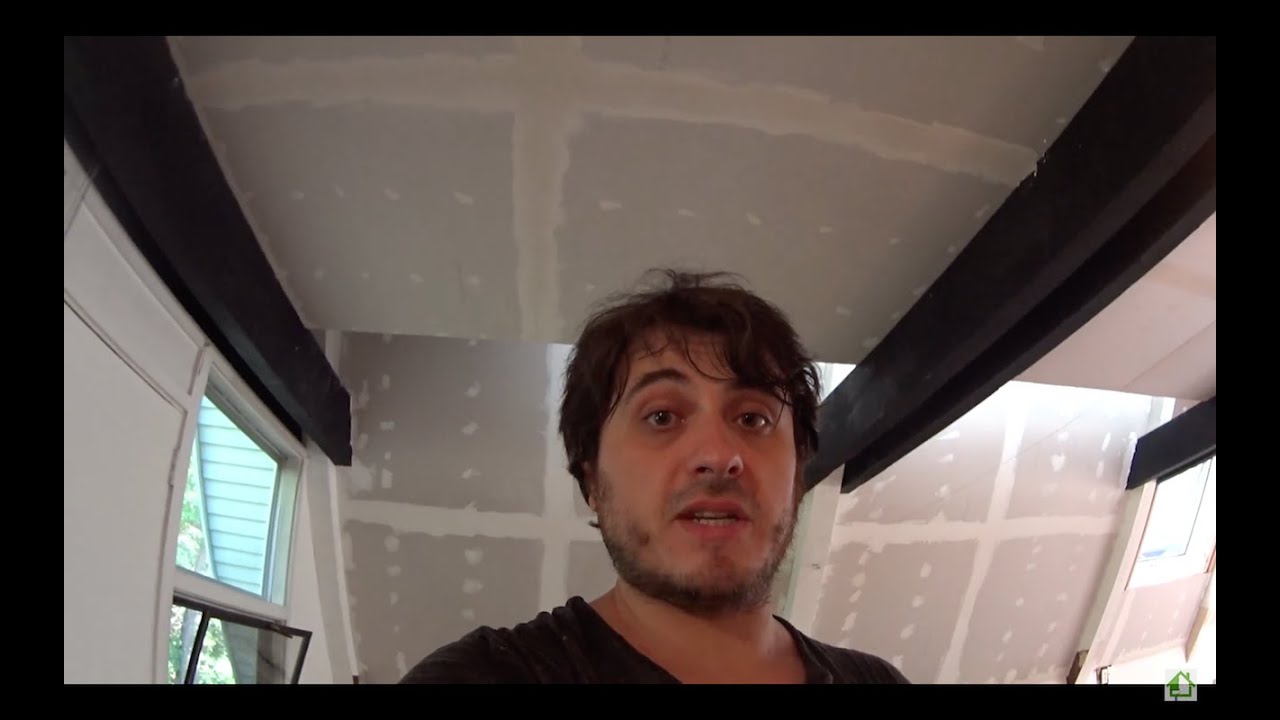 DIY Home Remodel Walk-through - Insulation, Drywall, Kitchen, Flooring, Painting & Lighting