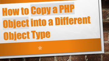 How to Copy a PHP Object into a Different Object Type
