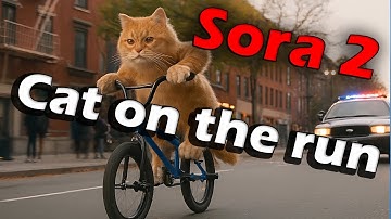 Cat on the Run | How to Use Sora 2 from Zero Skill | Get Invite Code | Remove Watermark for Free