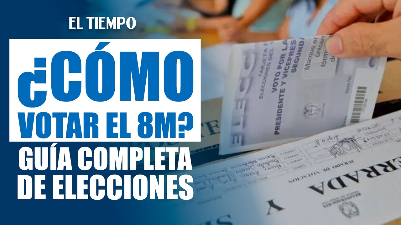 Todo lo que debe saber para votar en las elecciones legislativas de Colombia | EL TIEMPO