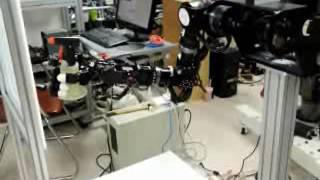 Coordinated Control using Robot Arm & Hand System for Object Manipulation - Task 2