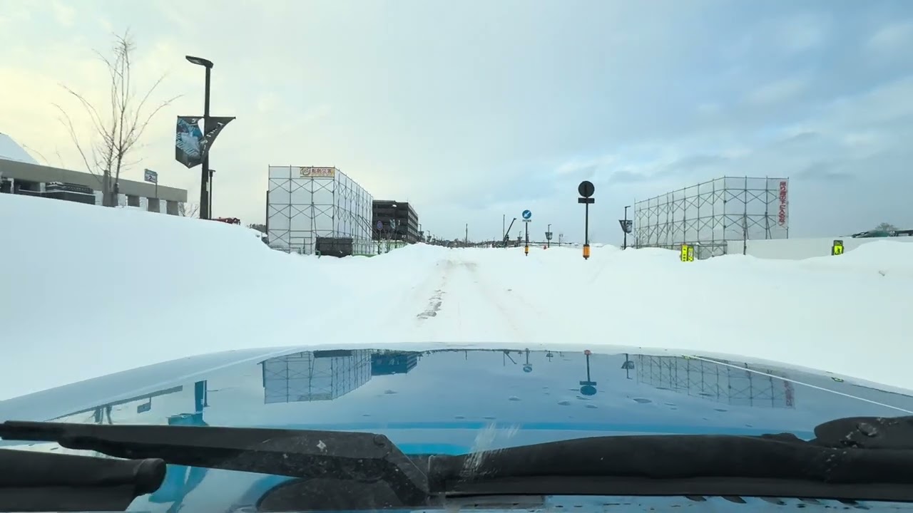 To Escon Field Hokkaido] A drive to the Nippon Ham Fighters' home