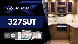 Check out this 2023 Rogue 327SUT! #toyhauler #Fifthwheel