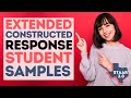Understanding Extended Constructed Response Questions