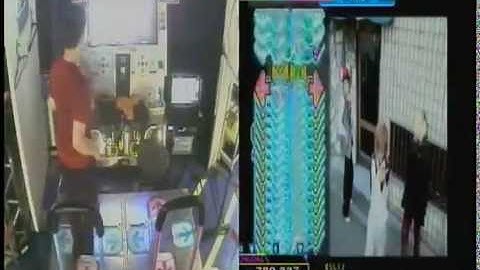 [DDR 2014] 女々しくて [CSP] x0.25 AAA FC(振り付け再現) by DDR-KOJI