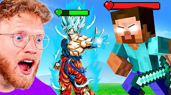 BECKBROS React To GOKU vs. MINECRAFT POWER LEVEL COMPARISON