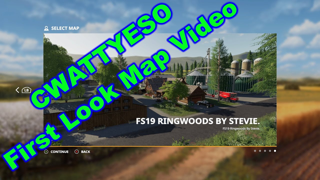 🚜 Farming Simulator 19 (FS19) Ringwoods by Stevie | 🌾 First Look Preview Map Tour 🚛