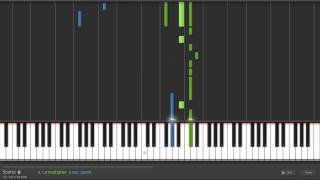 Niji Piano Solo - Ninomiya Kazunari - Original Octave (Synthesia)