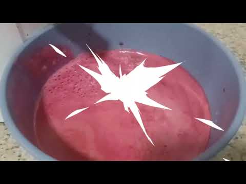 Homemade juice /orange/apple/beetroots