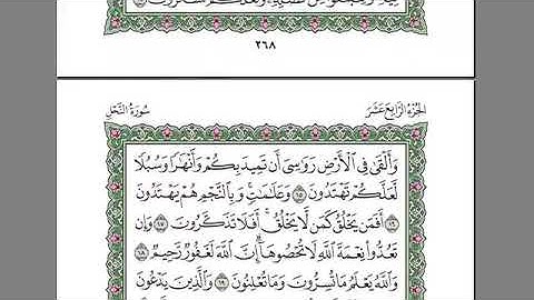 قران كريم الجزء الرابع عشر بصوت الشيخ عبدالرحمن السديس