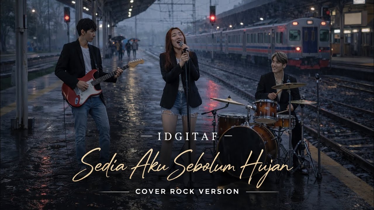 Idgitaf - Sedia Aku Sebelum hujan | Cover Rock Version