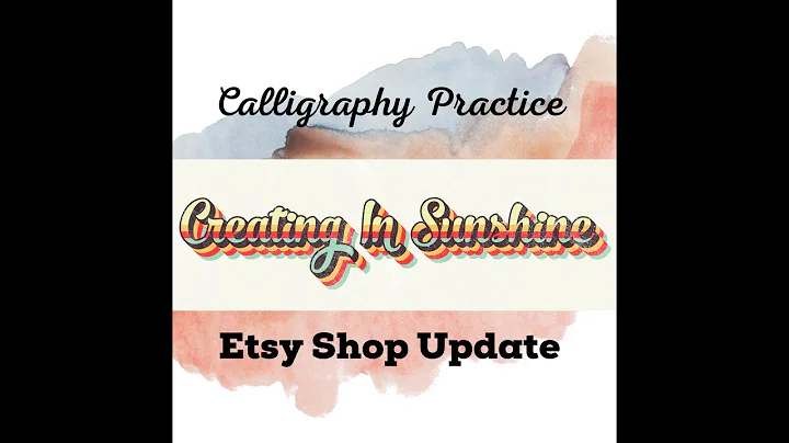 Master the art of calligraphy and hand lettering