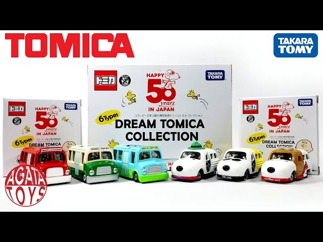 Dream Tomica Snoopy Happy 50th Years in Japan (Unboxing