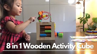 8 in 1 Wooden Activity Cube | Montessori Toys | Unboxing and Review