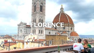 [4K] Florence, Italy : Santa Maria Novella, Duomo Cupola climb, Palazzo Vecchio to  Pitti. 2023