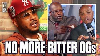 Carmelo Anthony Is DONE with People Hating on the Current Era of the NBA | "Respect the Game"