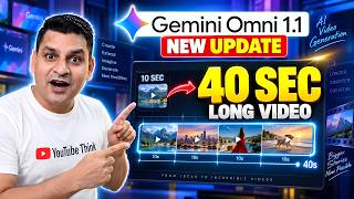 Google Omni Flash 1.1 New Update | Create 40 Sec Long Videos Now | Best Free AI Video Generator screenshot 2