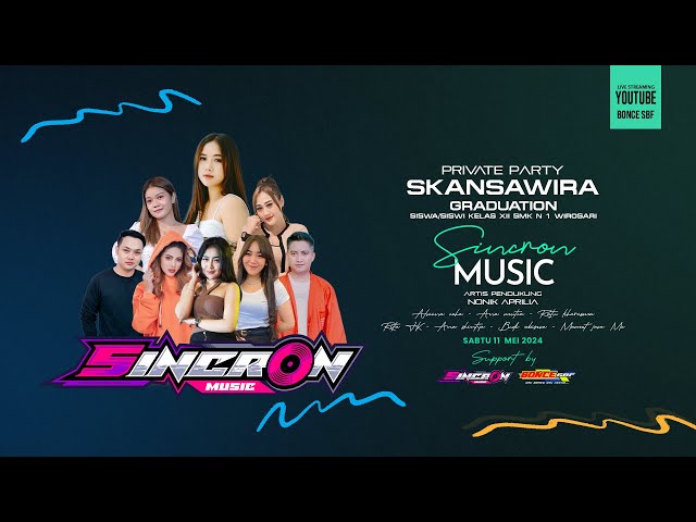 🔴LIVE STREAMING SINCRON MUSIC GRADUATION KELAS XII SMK N 1 WIROSARI GROBOGAN || 11 MEI 2024 class=