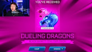 I GOT TW DUELING DRAGONS IN  Rocket League Sideswipe