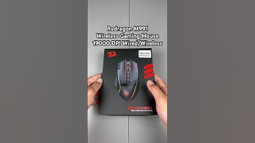 Redragon M991 Wireless Gaming Mouse 19000 DPI Unboxing ASMR #shorts #unboxing #gamingmouse #asmr #pc